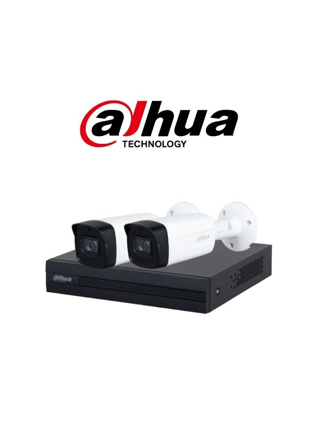 Dahua - Super HD Outdoor Security Camera Dahua 4 Channel CCTV Security System Kit / Surveillance camera / Waterproof / Full HD/ 1080p / iOS Android Mobile App - Image 1