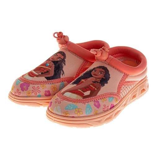 Josmo Moana Girls Water Shoes Island Adventure Slip-On Aqua Socks Quick Dry Beach Pool Swim Shoes- Orange Size 11-12 Little Kid - Image 3