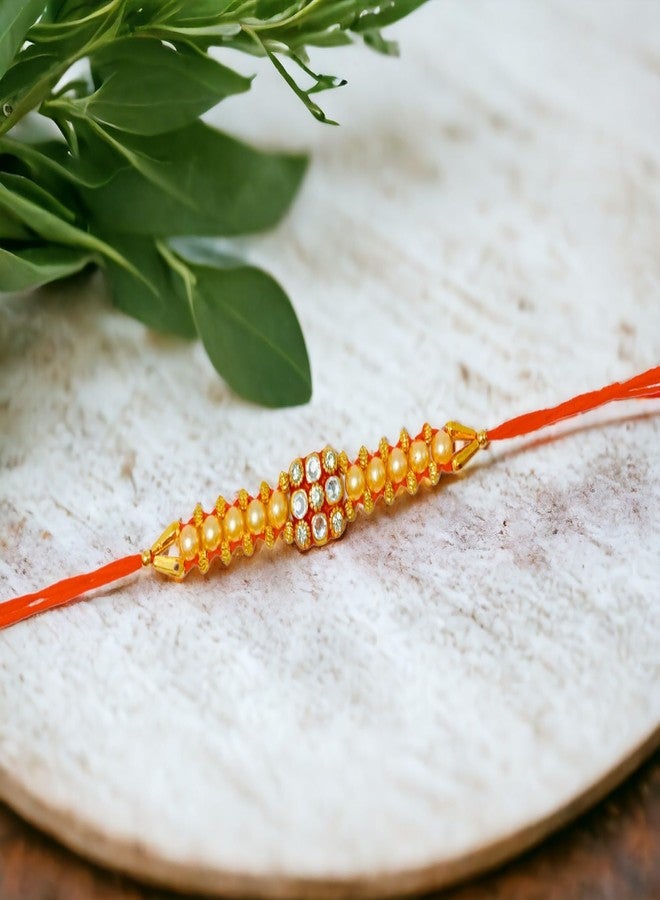 Sesonby Set Of 7 Rakhi Brother Rakhi For Brother Rakhis For Kids Boys Rakhis | rakhiS for brother and bhabhi | rakhi combo | bhaiya bhabhi rAkhi #7Mix9 No. - Image 5