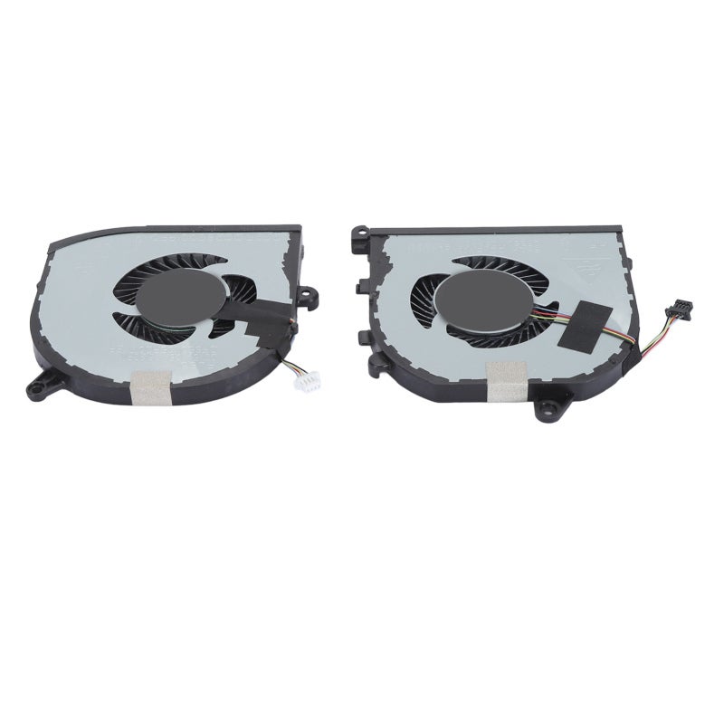 Laptop CPU GPU Cooling Fan Aluminum Alloy ABS 4 Pin Connector - Silent Operation Efficient Heat Dissipation for Dell XPS 15 9570 7590 5530 5540 Series - Image 3