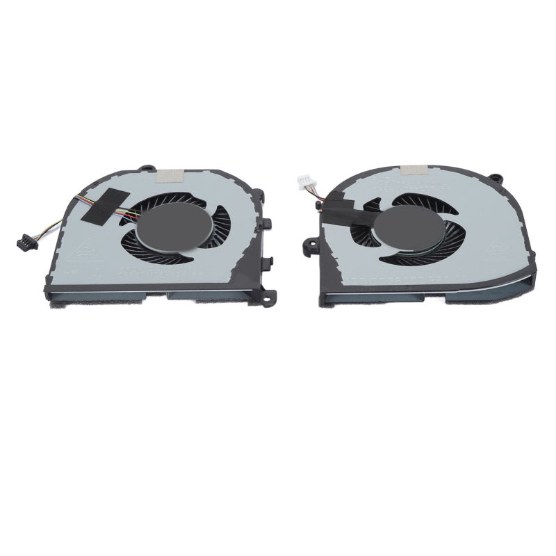 Laptop CPU GPU Cooling Fan Aluminum Alloy ABS 4 Pin Connector - Silent Operation Efficient Heat Dissipation for Dell XPS 15 9570 7590 5530 5540 Series - Image 4