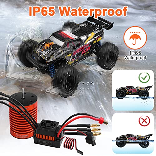 ARRAROWN RC Motor & ESC Combo Set,1:10 F540 4370KV Brushless Motor and 60A ESC with Electric Speed Controller Program Card for 1/10 RC Off Road Car Trucks - Image 5