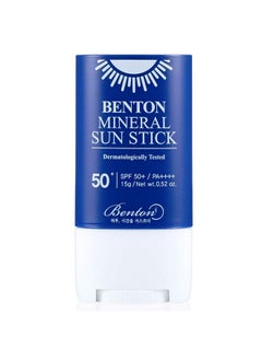 Benton Benton Mineral Sun Stick SPF50+/PA++++ 15g, UV Protection, No White Cast, Long Lasting, Skin Irritation Tested, Tested for Infant Use, Safe Korean Sunscreen, Soft & Smooth Finish, Face & Body Sun Stick, K-Beauty, Korean Sun Stick  - Image 1