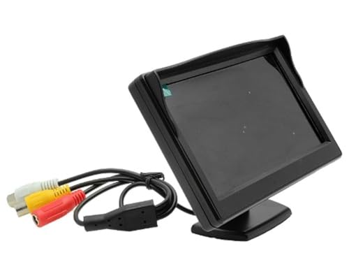 BW 5" High Resolution HD 800 * 480 (no 320 * 240) Car TFT LCD Monitor Screen with 2ch Video for Car Rearview Backup Cameras/Car DVD/VCD/GPS/Other Video Equipment - Image 1