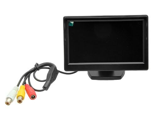 BW 5" High Resolution HD 800 * 480 (no 320 * 240) Car TFT LCD Monitor Screen with 2ch Video for Car Rearview Backup Cameras/Car DVD/VCD/GPS/Other Video Equipment - Image 4