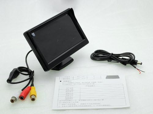 BW 5" High Resolution HD 800 * 480 (no 320 * 240) Car TFT LCD Monitor Screen with 2ch Video for Car Rearview Backup Cameras/Car DVD/VCD/GPS/Other Video Equipment - Image 3