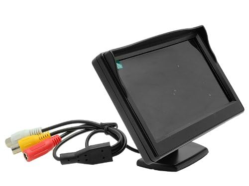 BW 5" High Resolution HD 800 * 480 (no 320 * 240) Car TFT LCD Monitor Screen with 2ch Video for Car Rearview Backup Cameras/Car DVD/VCD/GPS/Other Video Equipment - Image 2