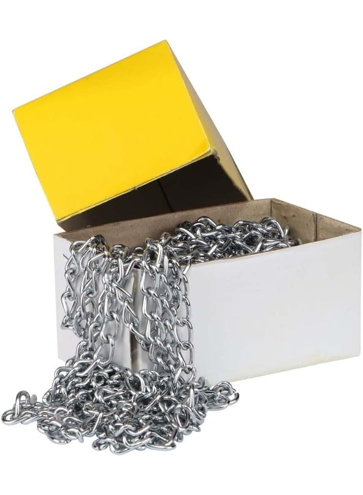 AL ARQAM Decorative Twisted Chain 3mm Thickness Chrome Plated