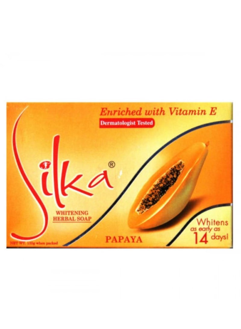 سيلكا صابونة التبييض بالبابايا 135 جم