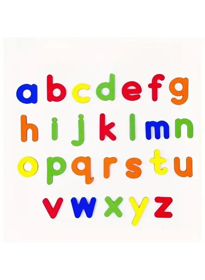 26 Pcs Magnetic Alphabet Letters Set Style 2 Educational Refrigerator Stickers - Image 1