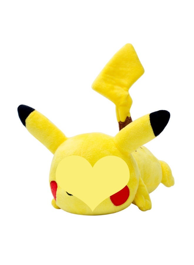 هالامودو 20 سم بشكل استثنائي لطيف وناعم أصفر مستلقي - أسفل لعبة فخمة ، هدية عيد ميلاد لا مثيل لها ، جوهرة ديكور لغرفة النوم وغرفة المعيشة ومكتب واجهاد المكتب المتميز - دمية الإغاثة - Image 2