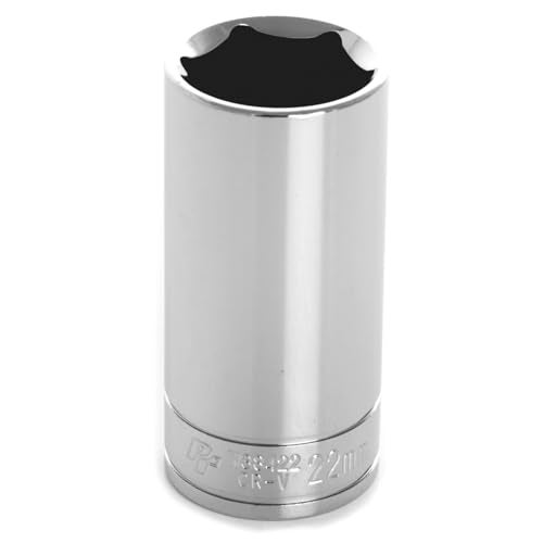 Performance Tool W38422 6-Point Socket, 3/8-Inch Drive, 22mm - Image 3