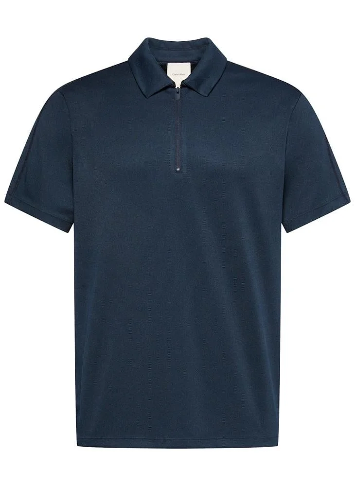 CALVIN KLEIN  Slim Stretch Mesh Polo for Men | Best Price UAE
