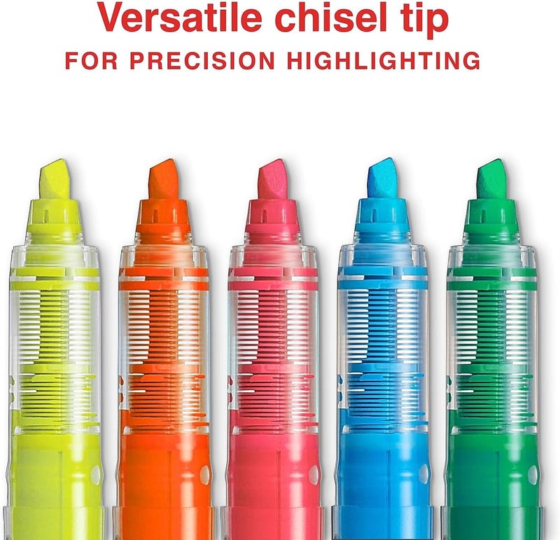 Staples Hype Liquid Highlighters Assorted 5Pack - Image 3