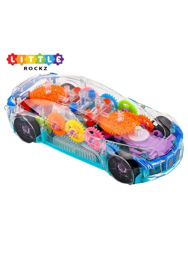 Little Rockz 3D Super Concept Racing Educational Transparent Car Toy - Image 1