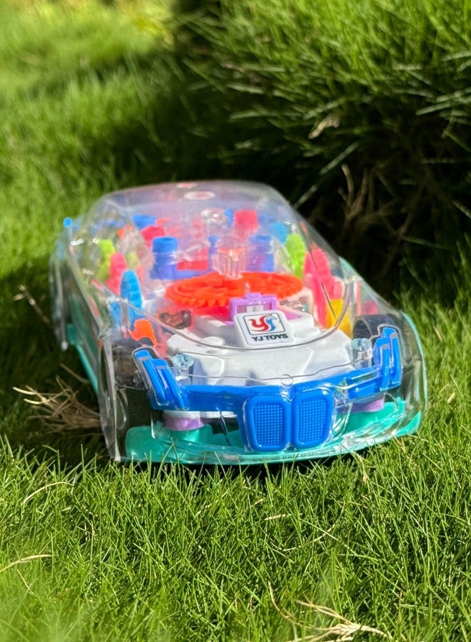 Little Rockz 3D Super Concept Racing Educational Transparent Car Toy - Image 3