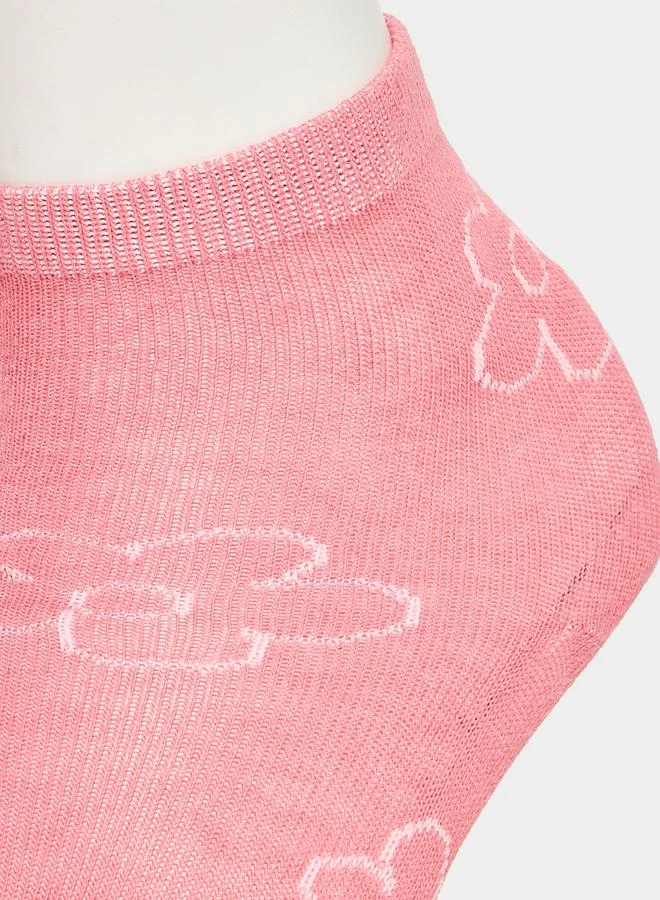 Styli Pack of 5 - Flower Print Assorted Socks