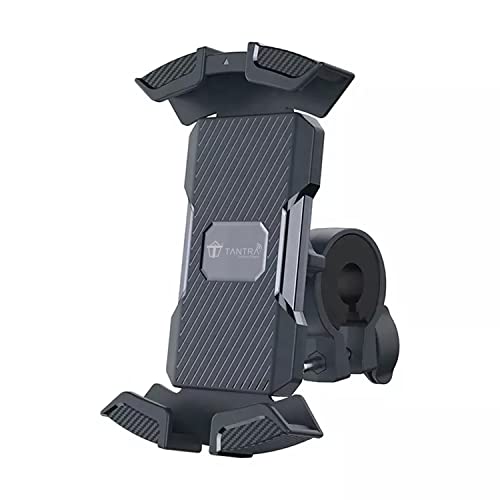TANTRA S1A Mobile Holder for Bikes One Touch Technology Bike Mobile Holder for Maps and GPS Navigation, 360° Rotation, Firm Griping, Anti Shake Mobile Stand for Bike Accessories, Bi Cycle Accessories - Image 1