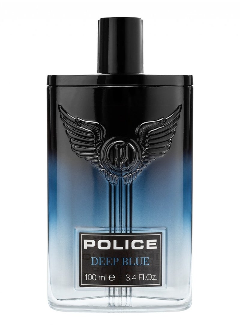 POLICE Deep Blue Eau De Toilette For Men - 100 ML - Image 2