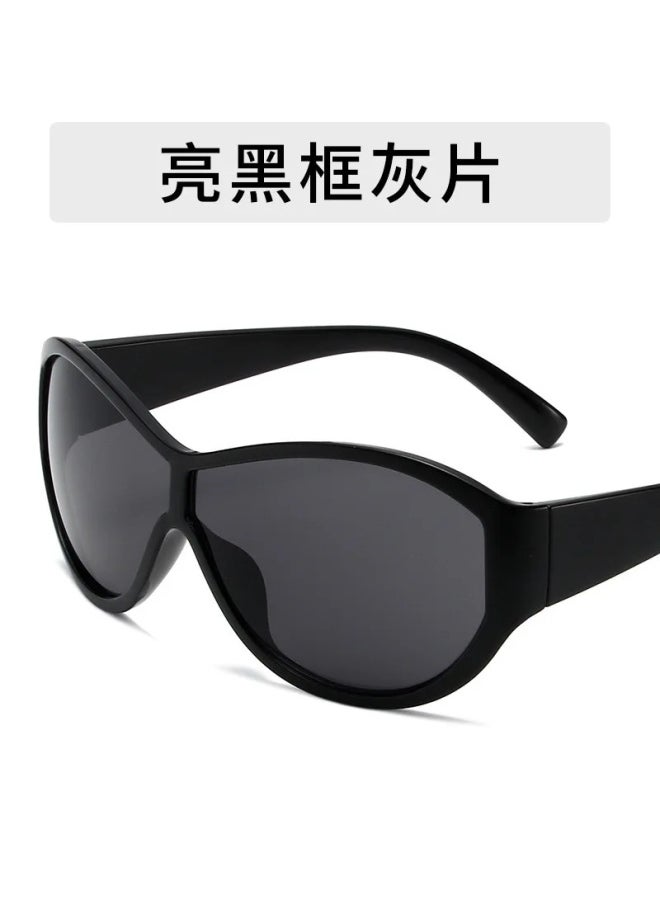 Generic - Luxury Vintage Cat Eyt Sunglasses Women Fashion Brand Designer Cateye Sun Glasses Female Eyewear UV400 Gafas De Sol Mujer-Lenses Color:E-Frame Color:1PC - Image 1