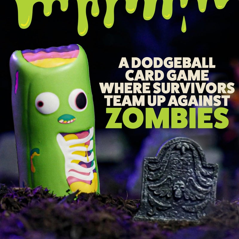 Exploding Kittens Zombie Burrito 3-6 Players - Ages 7+ - 15 Minutes to Play - Dodgeball Zombie Card Game - Party Game, Family Game Night, Kid and Adult Card Game - Image 5