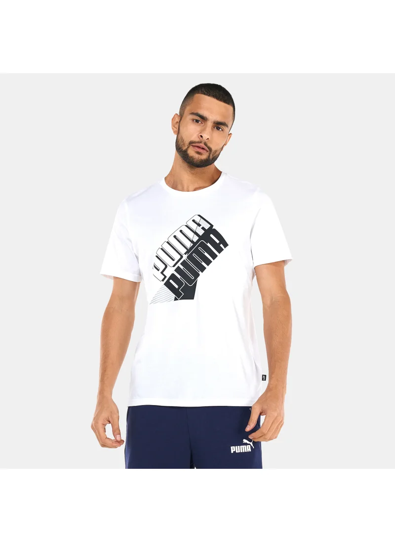 PUMA Men's Power Logo T-Shirt