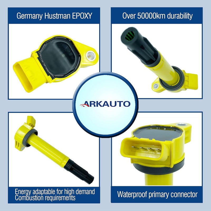 ARKAUTO 6PCS High Performance Ignition Coils for Lexus and Toyota 3.5 V6 - Image 2