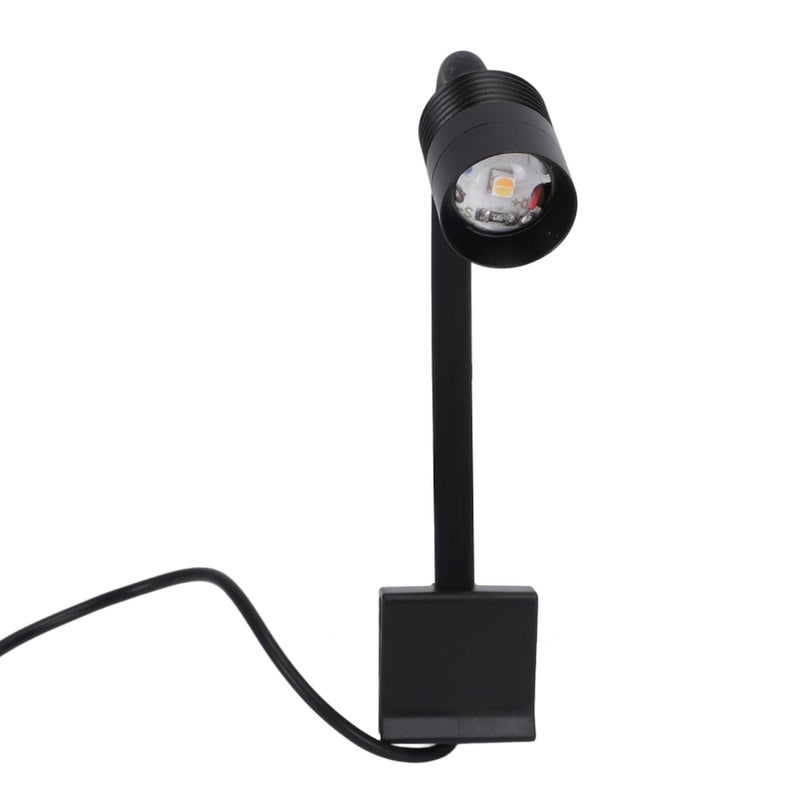 ضوء حوض السمك LED ذو الرقبة القابلة للتعديل 5 واط، يعمل بالطاقة عبر USB، 3 أوضاع ألوان، مؤقت ذكي - Image 4