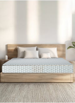 Sleepwell Sleepwell Dual Pro Profiled Foam | 10 Night Trial | Reversible | Gentle And Firm Triple Layered Anti Sag Foam Mattress | King Bed Size (200L x 180W x 20H cm)  - Image 1