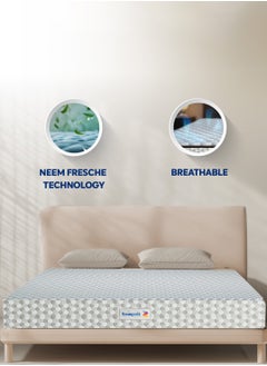 Sleepwell Sleepwell Dual Pro Profiled Foam | 10 Night Trial | Reversible | Gentle And Firm Triple Layered Anti Sag Foam Mattress | King Bed Size (200L x 180W x 20H cm)  - Image 4