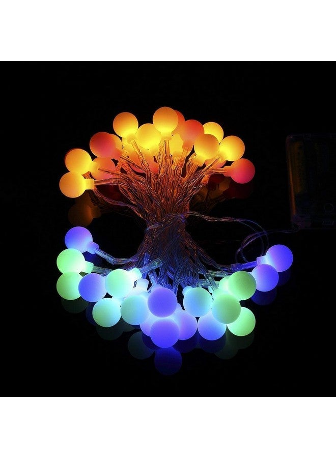 MIRADH Outdoor String Lights, 15 m 32 LED RGRB Ball Lights, Starry Fairy Lights, Diwali Lights for Decoration for Home,led Lights for Home Decoration, Diwali Lights (Multicolour) - Image 2