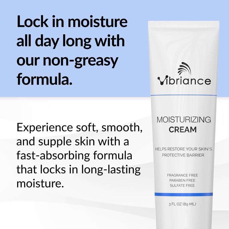 Vibriance Moisturizing Cream | Anti Aging Moisturizer for Face with Squalane, Niacinamide | Moisturizer for Aging Skin | Day/Night Face Cream for Older Women 60 Plus - Image 2
