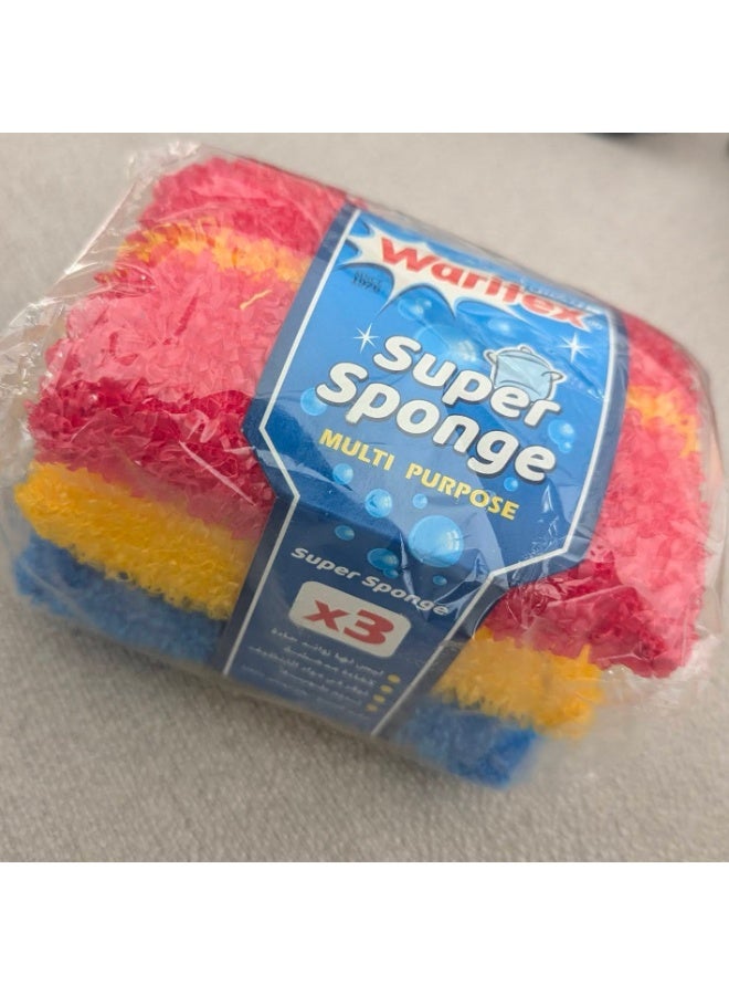 واريتيكس عبوة من ثلاث إسفنجات فائقة متعددة الاستخدامات - Image 4