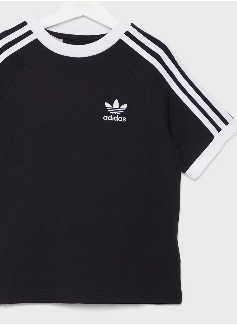 adidas Originals Youth 3 Stripes T-Shirt
