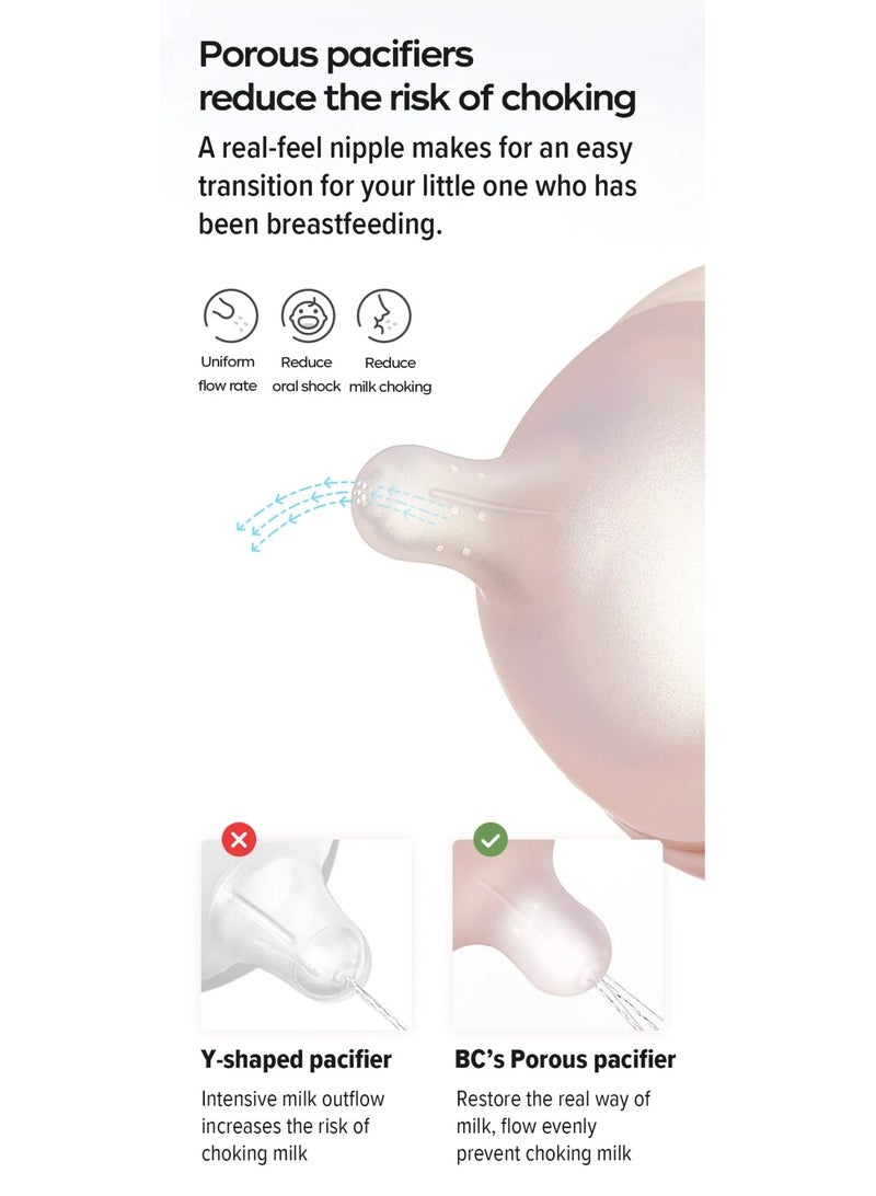 Baby Care Baby feeding Bottle with 13° Incline Nipple Design, Baby Milk Bottle Anti-Colic Learner Cup with Handle, BPA-Free, Easy to Feed, Multi-Use Baby Bottle Blue 240ml - Image 3