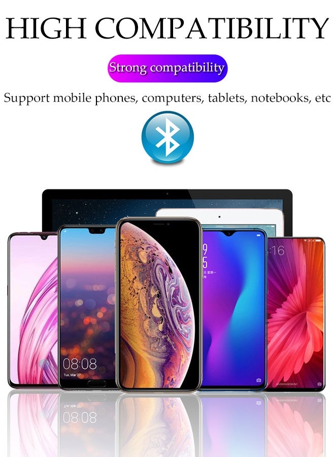 سماعات أذن بلوتوث مع علبة شحن بيضاء - Image 5