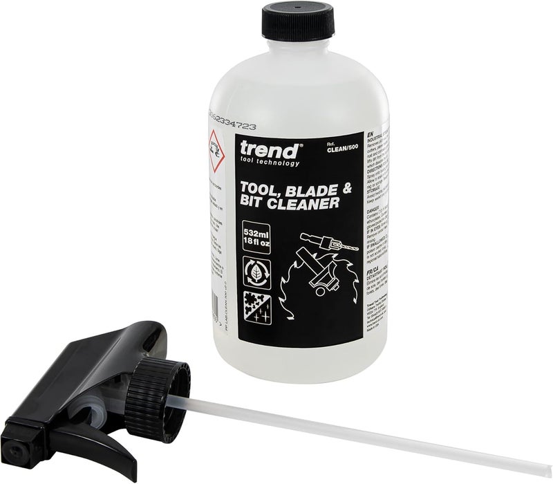 Trend Tool & Bit Cleaner - Industrial Strength Wood & Resin Remover, 532ml - Image 2