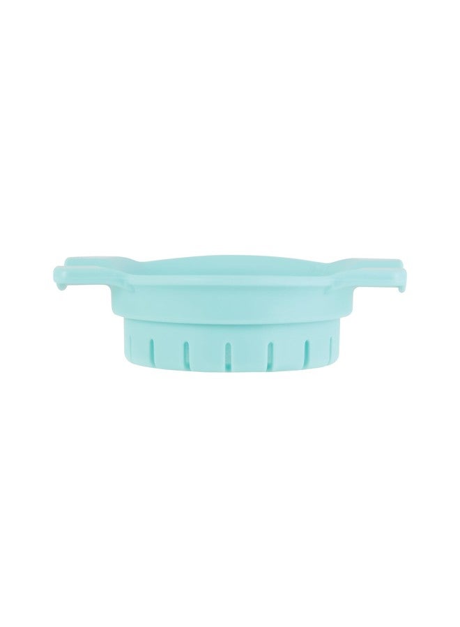 Farberware Can Colander Strainer, For Quick and Easy Straining of Pasta, Fruits, Vegetables, Juices, Tuna and More, Fits Most Standard Cans, Dishwasher Safe, Aqua Sky - Image 1