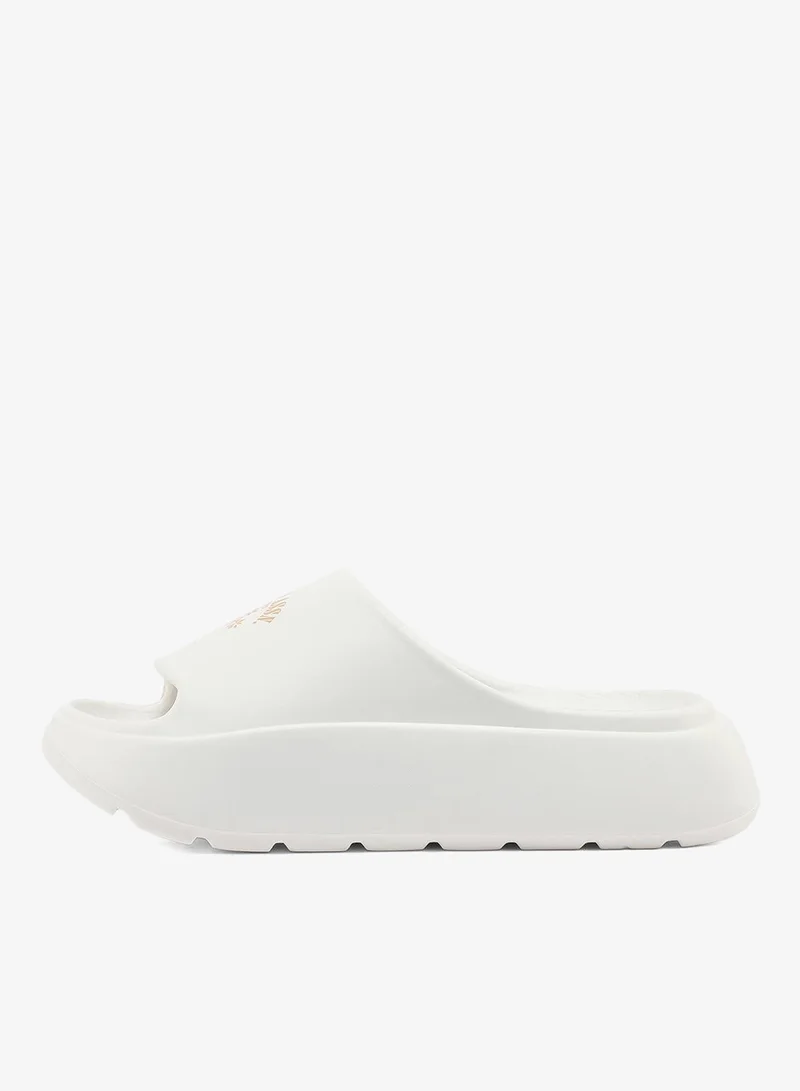 U.S. Polo Assn. white Women's White Slides - Stylish Perfect for Casual Outfit for Women | Best Price UAE