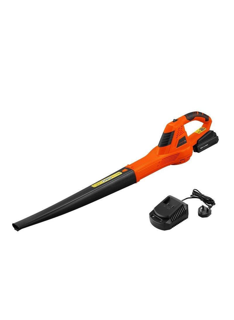 LAWAZIM - Cordless Blower 20V Li-Ion Battery | Electric Leaf Blower for Lawn Care, Battery Powered Leaf Blower Lightweight for Snow Blowing - Image 1