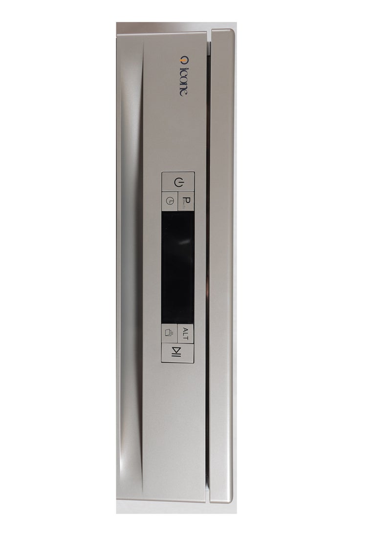آيكون غسالة صحون ايكون 8 برامج لون سيلفر موديل ICNDW402BI - Image 5