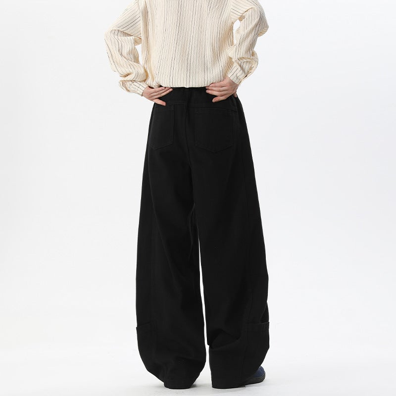 Unisex Classic Denim Jeans Loose Fit Daily Outdoor Wear - Image 5