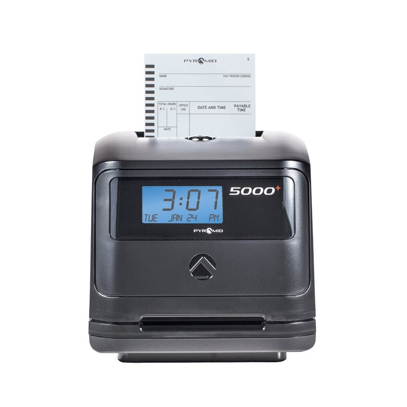 Pyramid Time Systems - Authentic Time Cards (44100-10) for Pyramid Models 4000, 4000PRO, 4000PROK, 5000HD & 5000 Auto Totaling Time Clocks, Single Sided Time Sheets (3.5 x 9 in) -100 Time Cards - Image 3