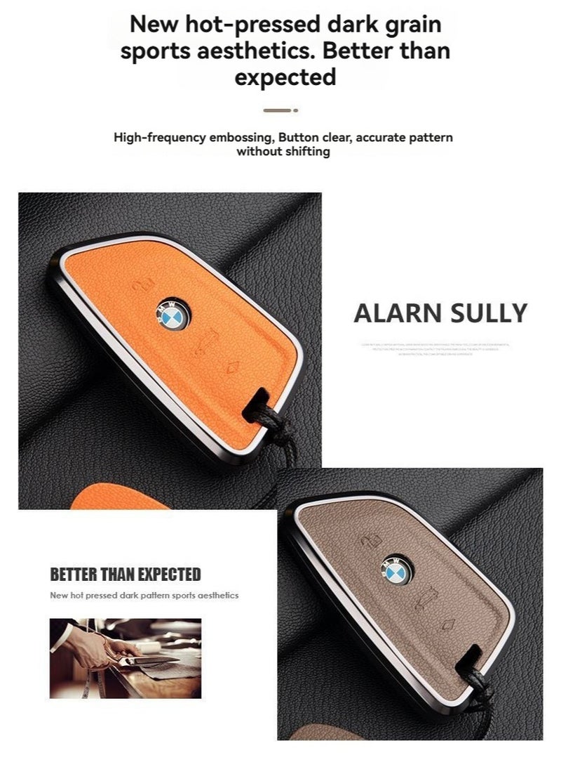 BMW High end car key protection case suitable for BMW 5 Series, 3 Series, 7 Series, 1 Series, x1, x2, x3, x5, x6, x7530320li blade shaped car keys - Image 3