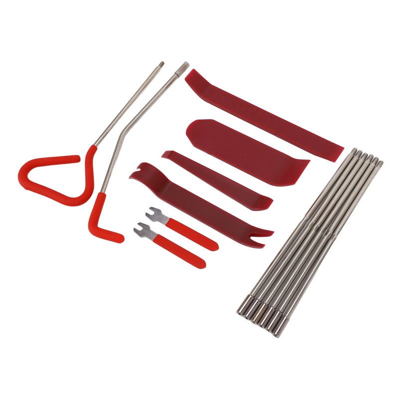 Car Emergency Repair Tool Kit: 16-Piece Rubber Trim Tool Set - Industrial Grade Air Pump Bags & Portable Storage Pouch for Roadside Assistance, Car Interior Repairs, Furniture Restoration - Image 4