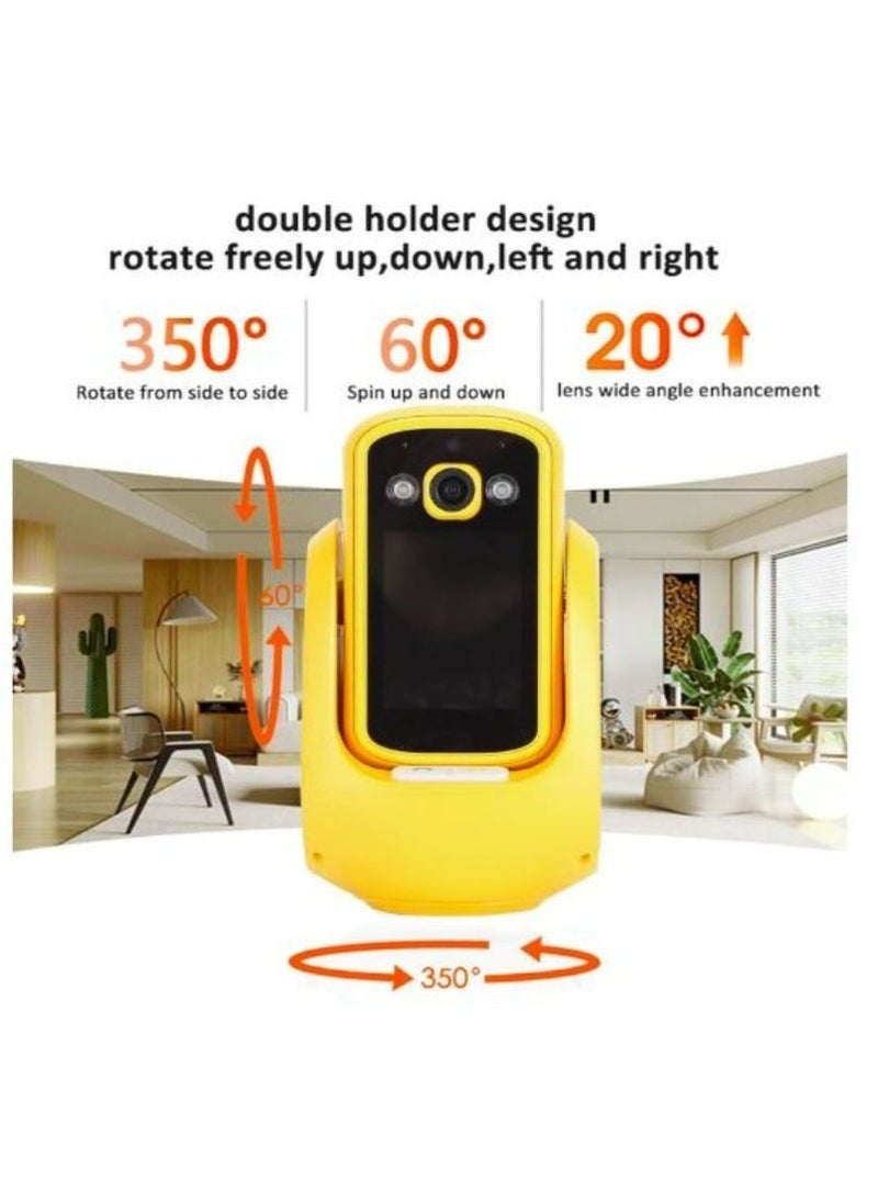 1080P Full HD Indoor Security Camera with Two-Way Video Talk – AI Motion Detection & Night Vision – WiFi Smart Home Camera with Mobile App Support – Real-Time Monitoring for Baby, Elderly, Pet, or Home Safety – Compatible with iOS & Android
