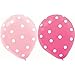 AnnoDeel 50 pcs 12 Latex Balloons Pink Polka Dot Balloons for Brithday Balloon Wedding Balloon decoration - Image 3