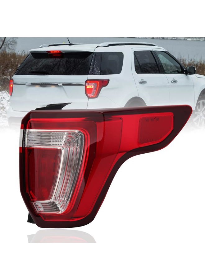 MZORANGE Tail Light Rear Brake Lamp For Ford Explorer 2016 2017 2018 (Right Passenger Side) - Image 1