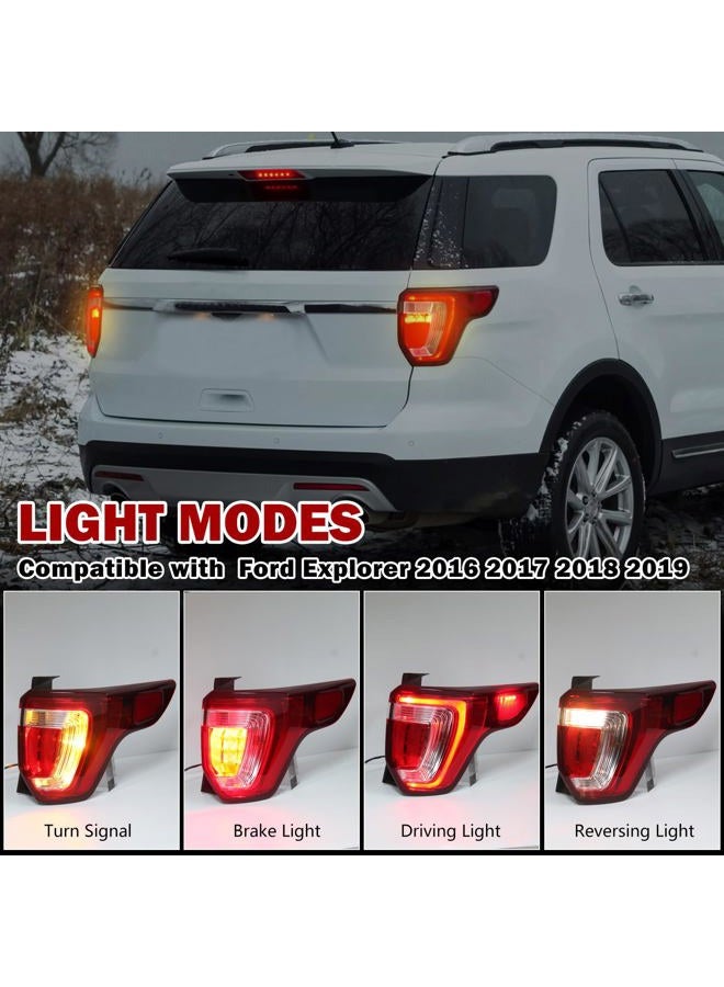 MZORANGE Tail Light Rear Brake Lamp For Ford Explorer 2016 2017 2018 (Right Passenger Side) - Image 3