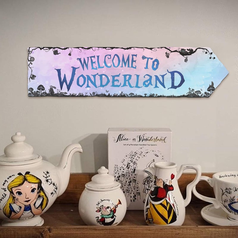 Flinelife Welcome To Wonderland Sign - Image 3